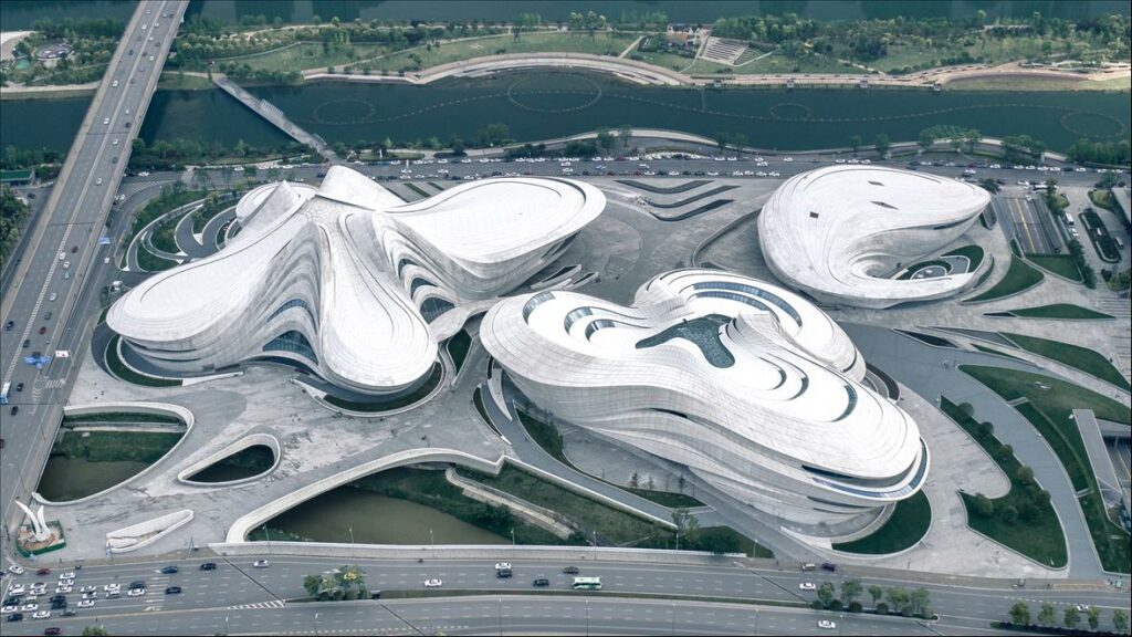 Zaha Hadid's Non-linear Designs
