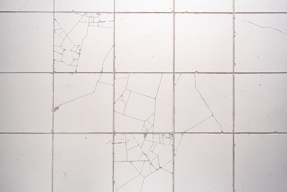 Broken flooring in resale property Broken flooring in resale property