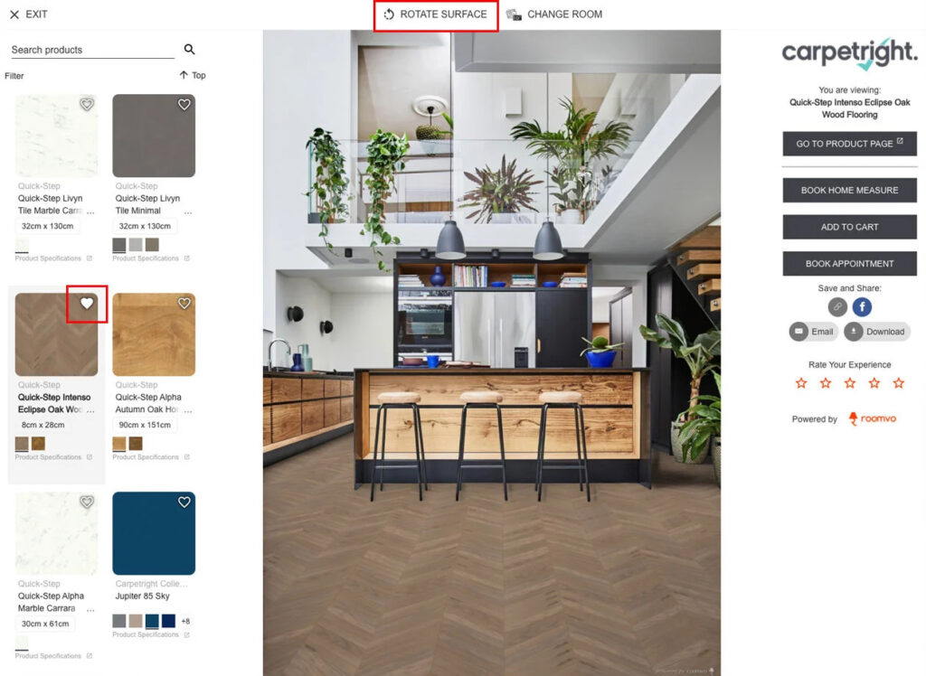 Carpetright Visualiser