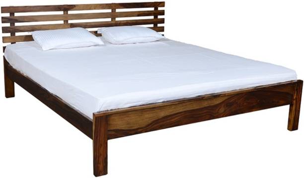 The Wooden Rectangular Bed
