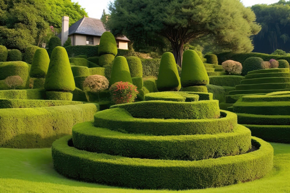Topiary Style Garden Topiary Style Garden
