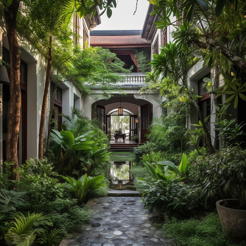 Tropical Style Garden Tropical Style Garden
