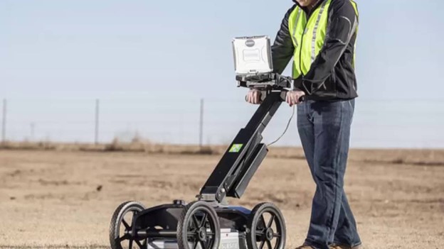 Ground Penetrating Radar for underground utility detection