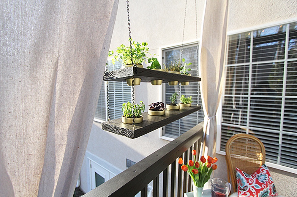 Hanging Potted Herb Garden
