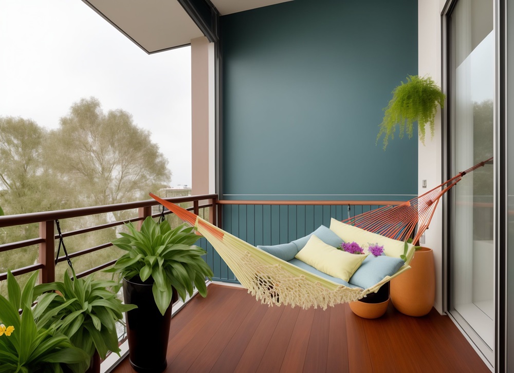 Add Hammock in Balcony