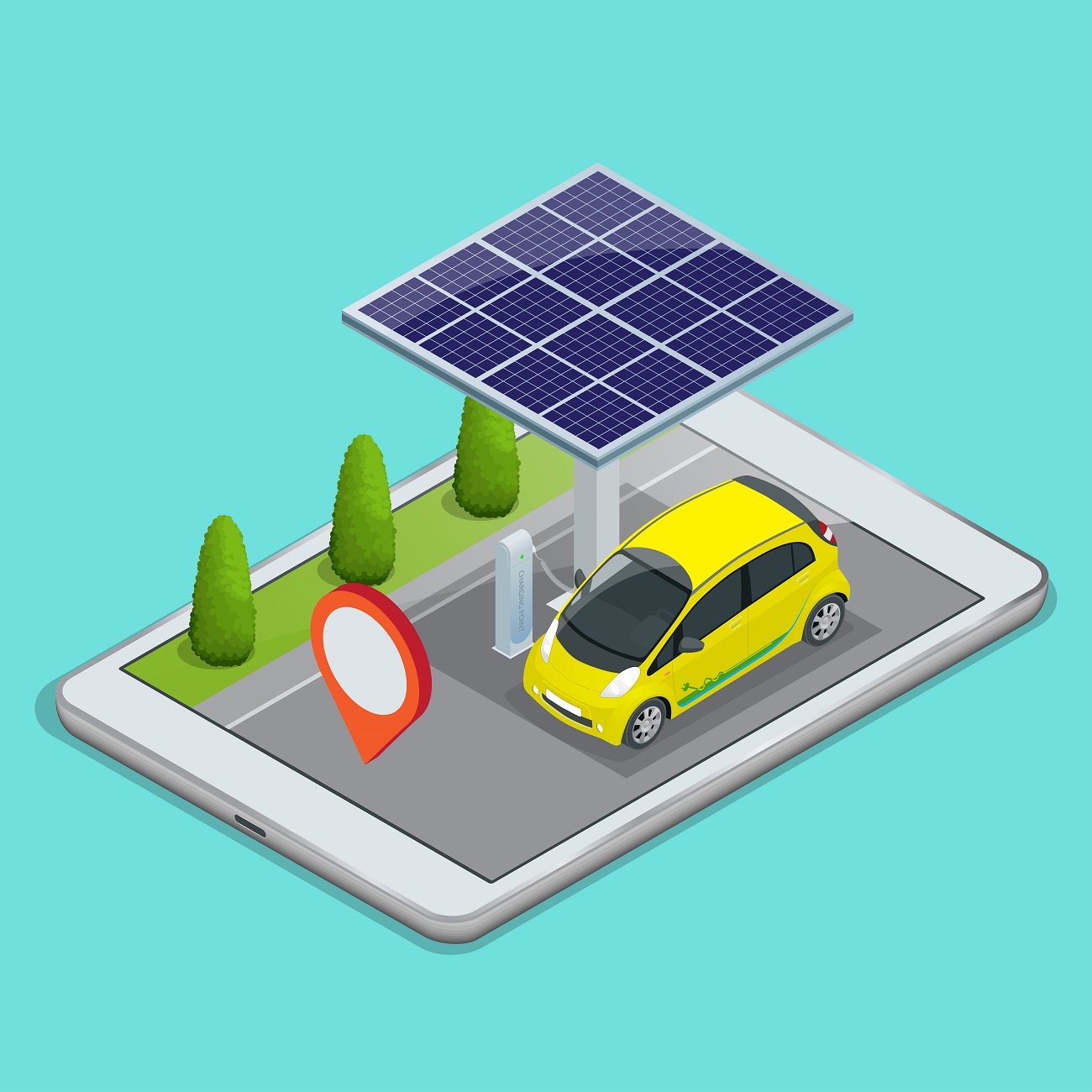 Location of Solar Panel