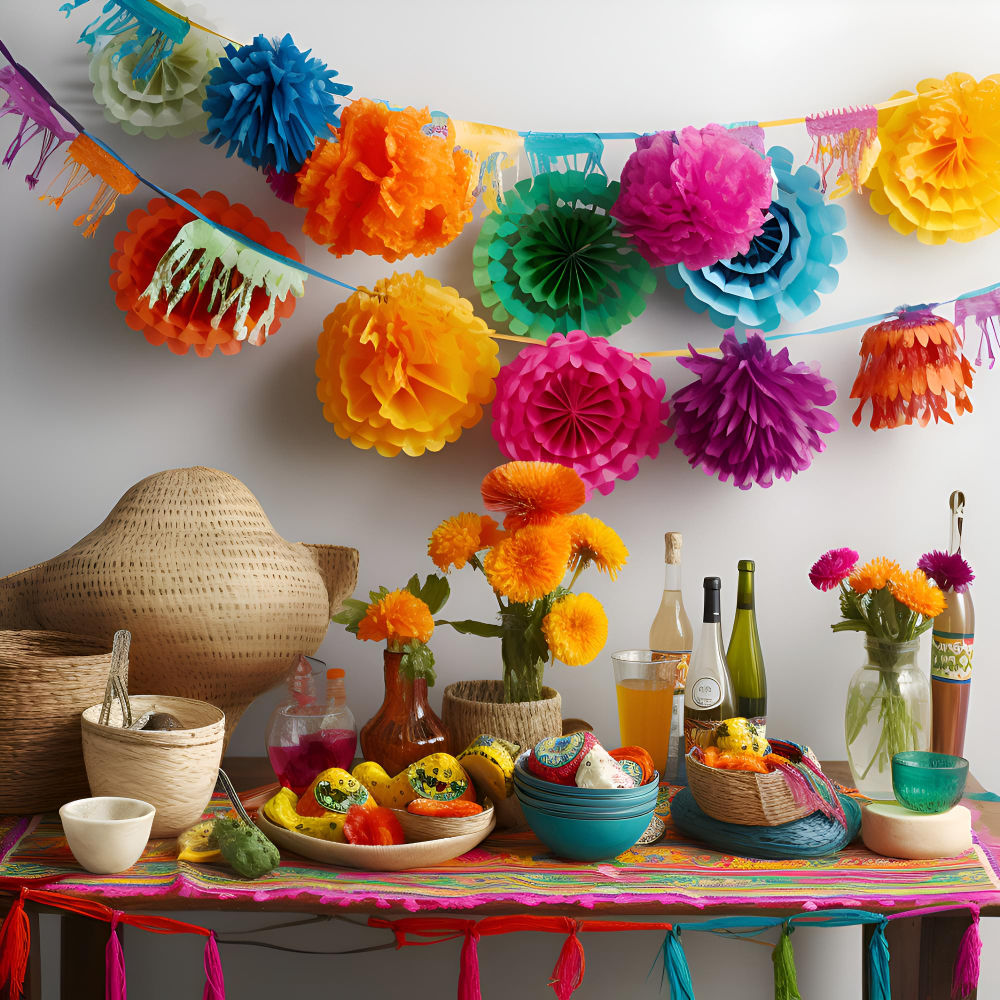 DIY Holi Decorations