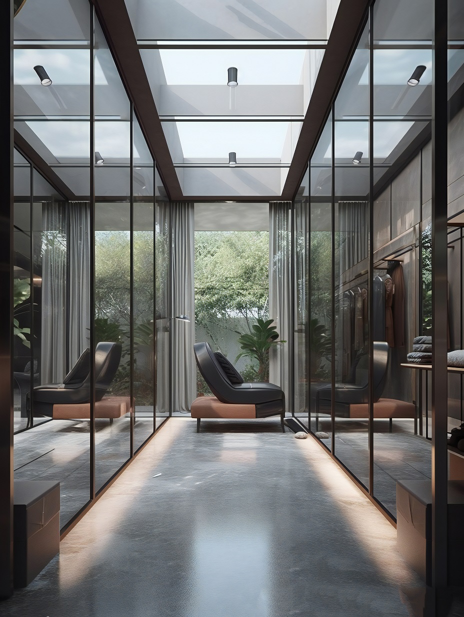 Glass walls