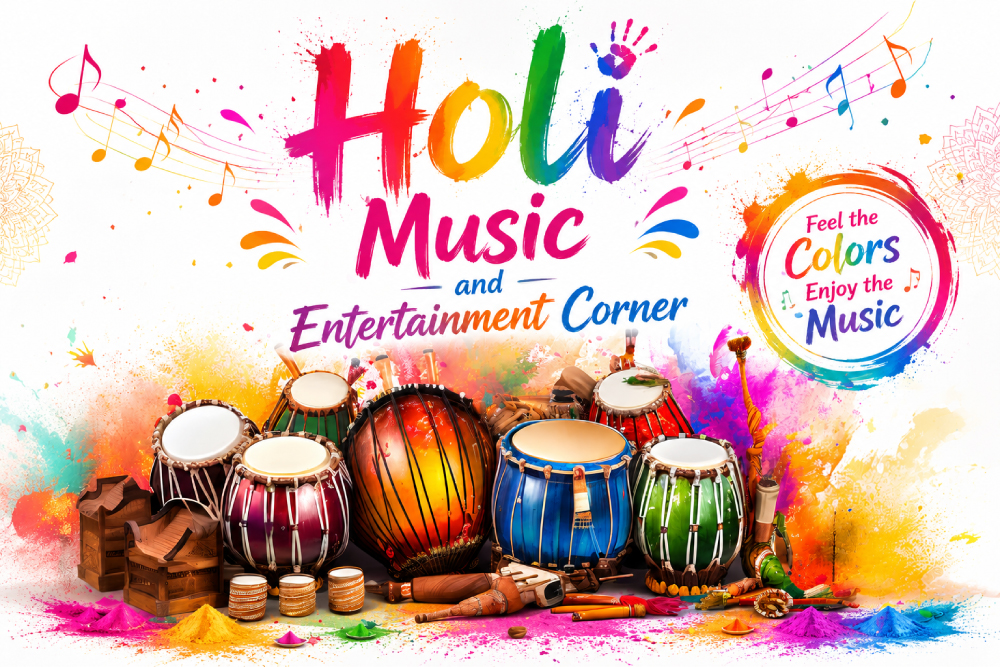 Holi Music and Entertainment Corner