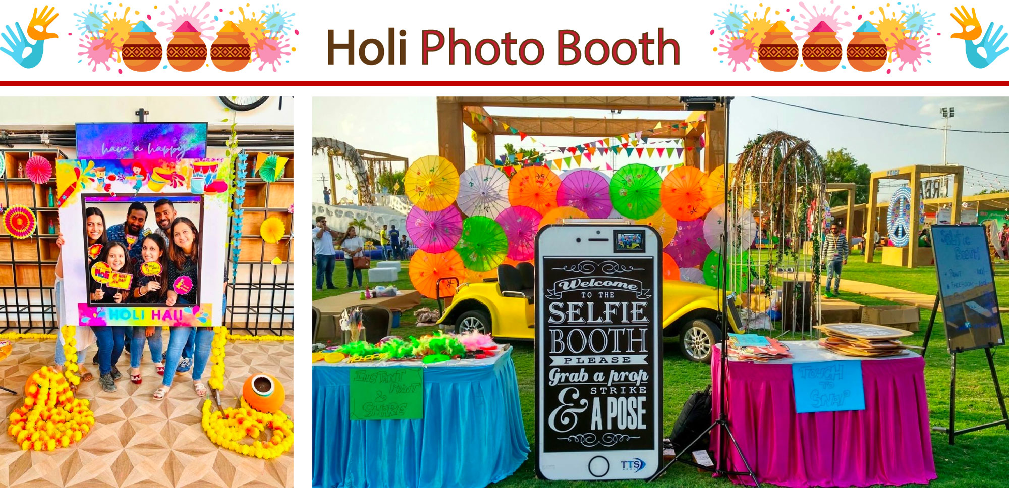 Holi Photo Booth