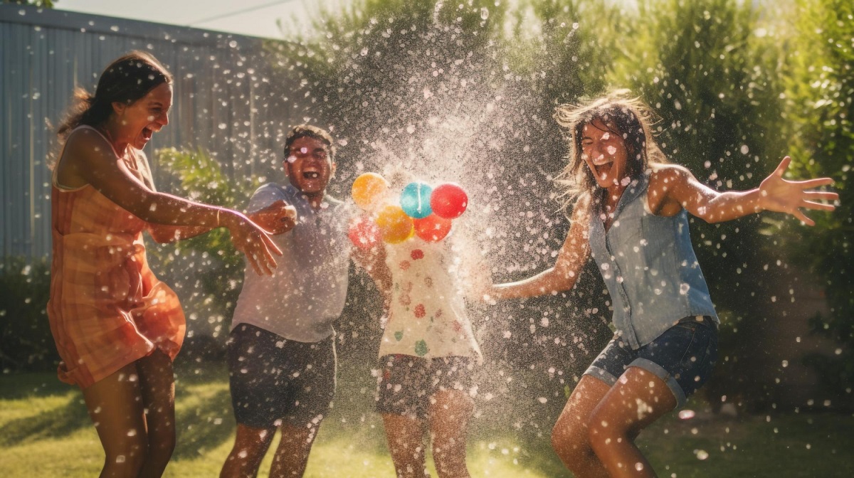 Outdoor Holi Party with fun games