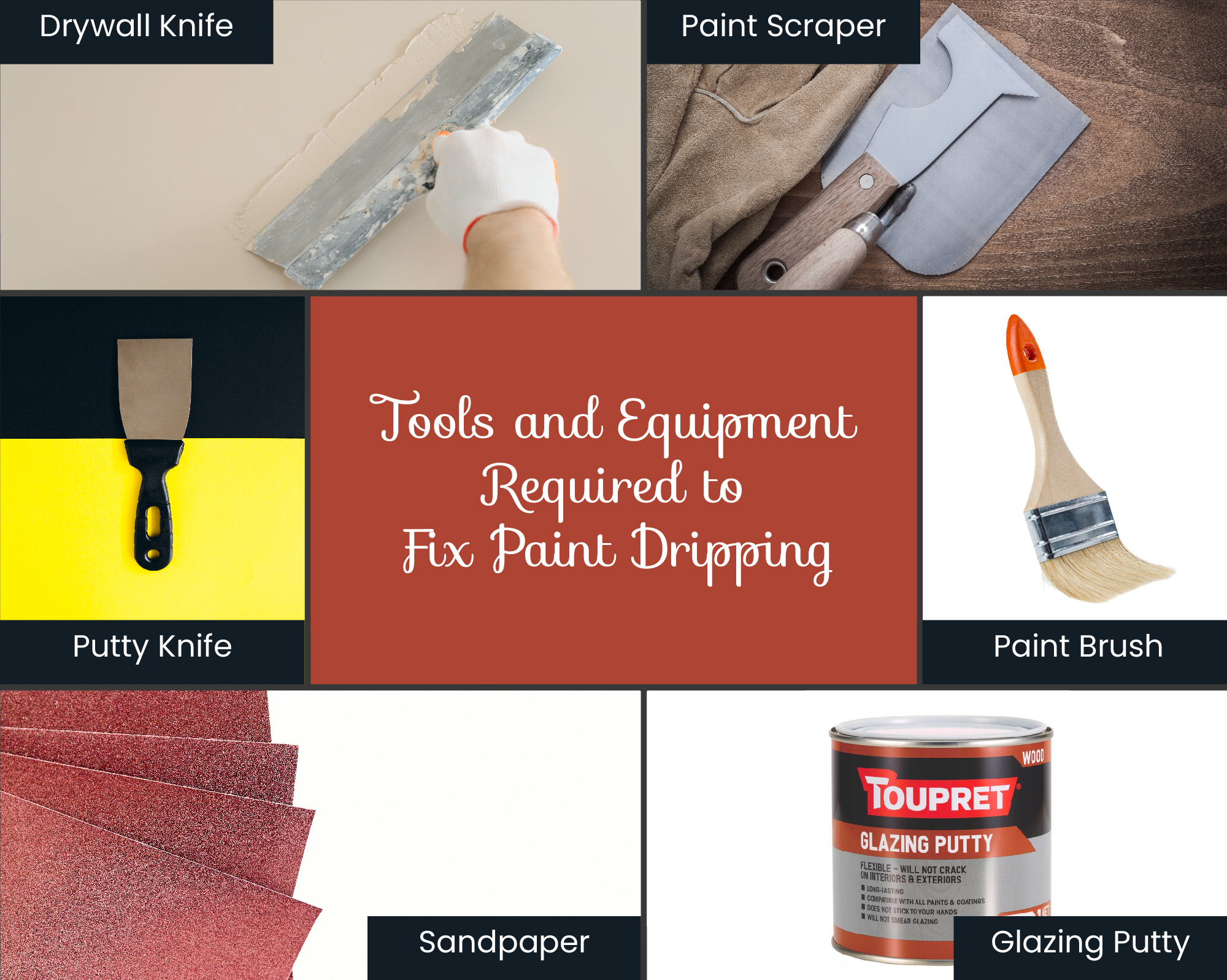 Tools and Equipment Required to Fix Paint Runs