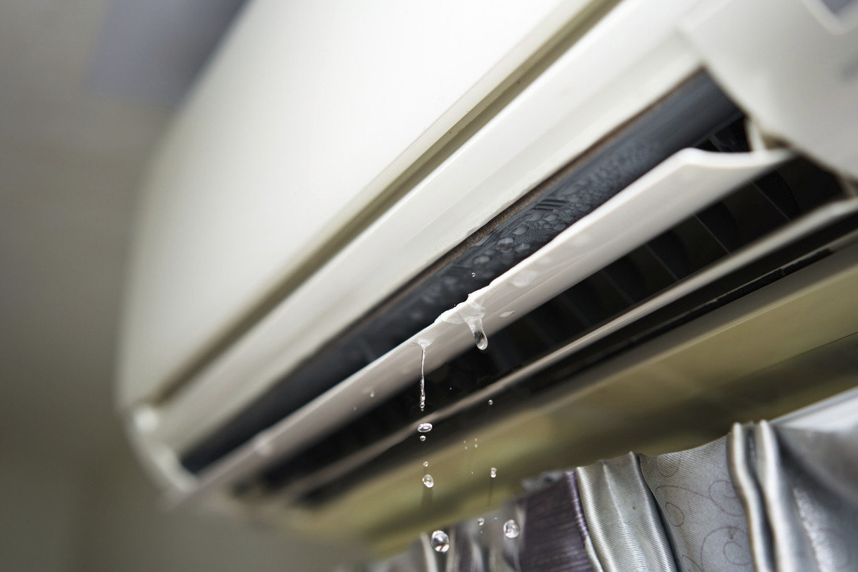 AC Leaking Water Inside Home