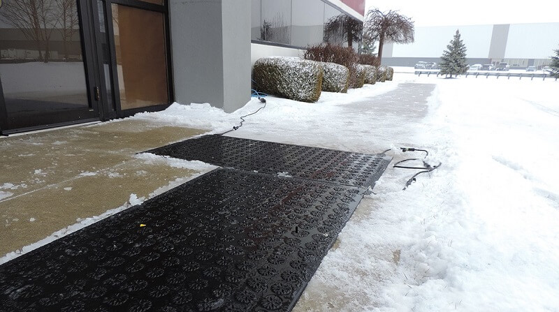 Above Ground Heated Driveways