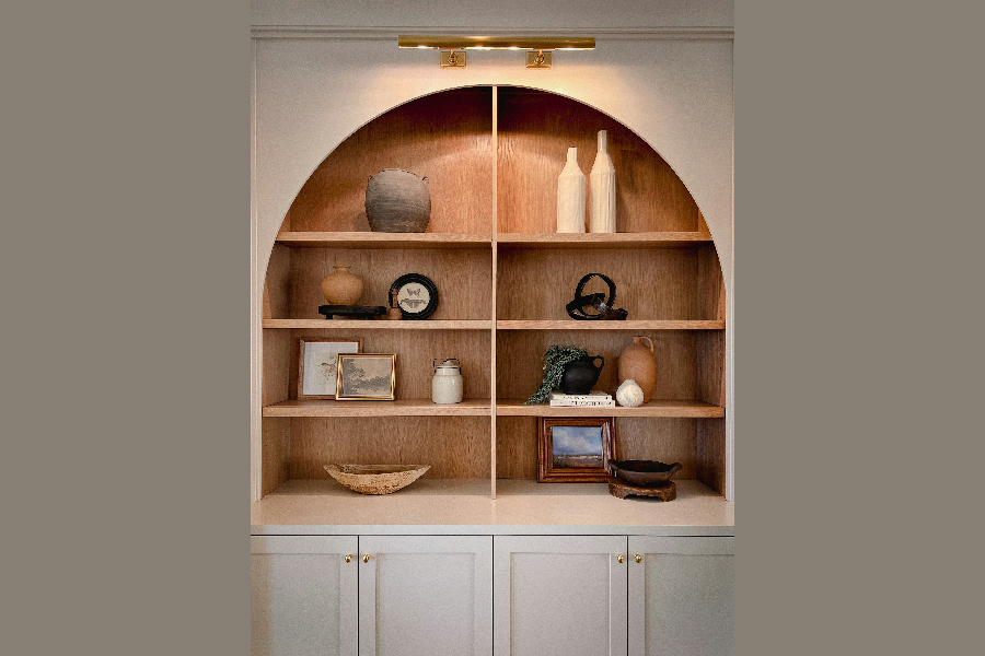 Arched cabinets