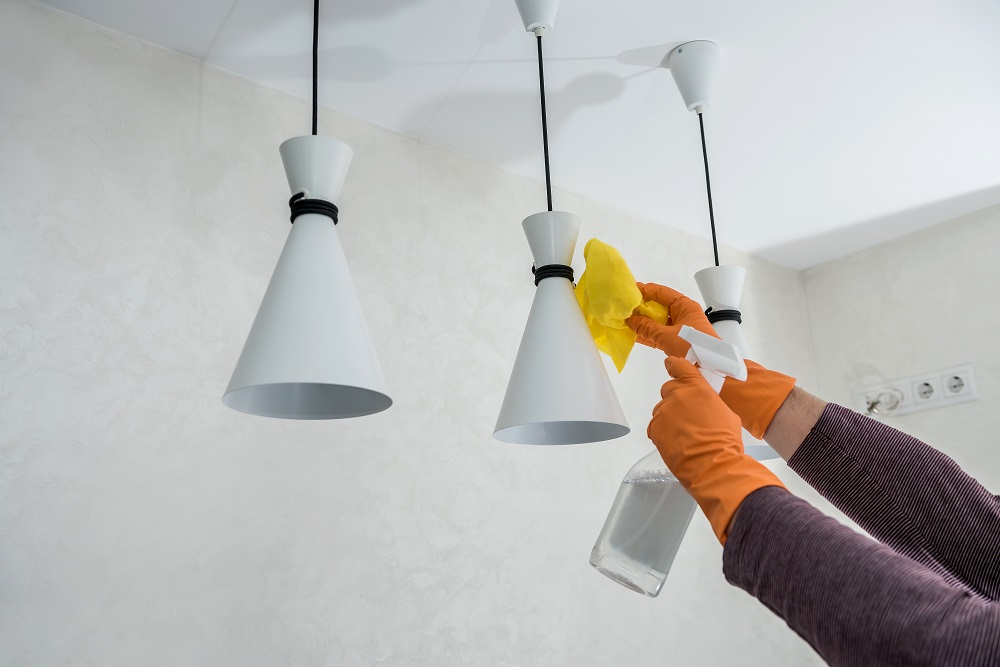 Cleaning Track Light