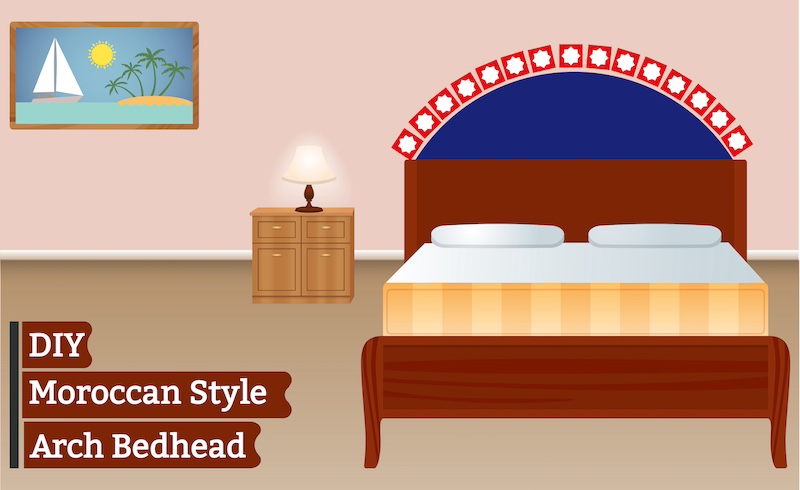 DIY Painted Headboard Ideas