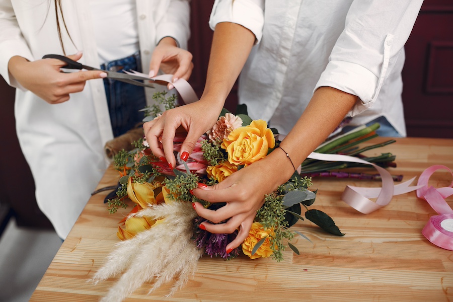 DIY Flower Bouquet