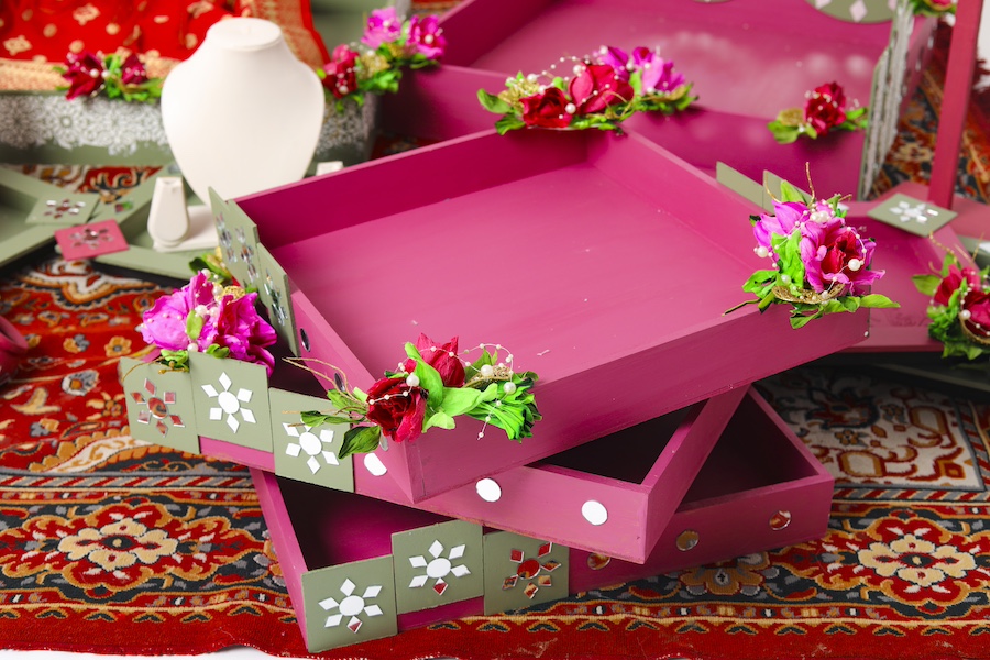 Diy Decorated Tray For Wedding Functions