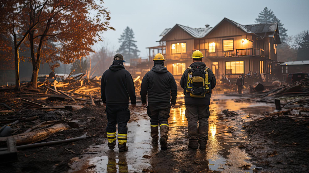 Inspection of Home After Fire Damage