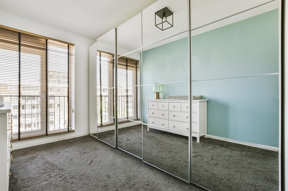 Mirror in Closet