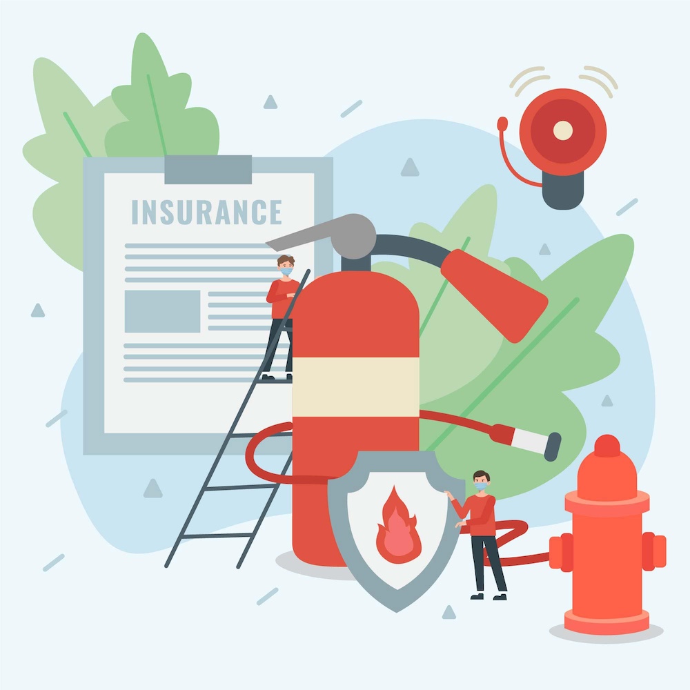Report the Fire Damage to Insurance Agent