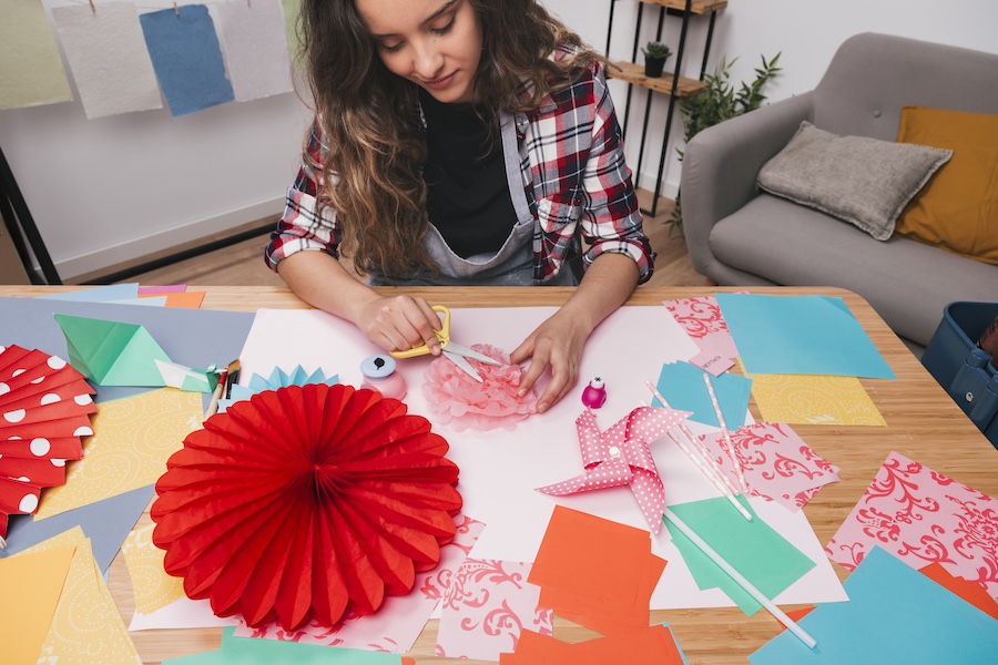 Shaadi Decoration With Diy Paper Flowers