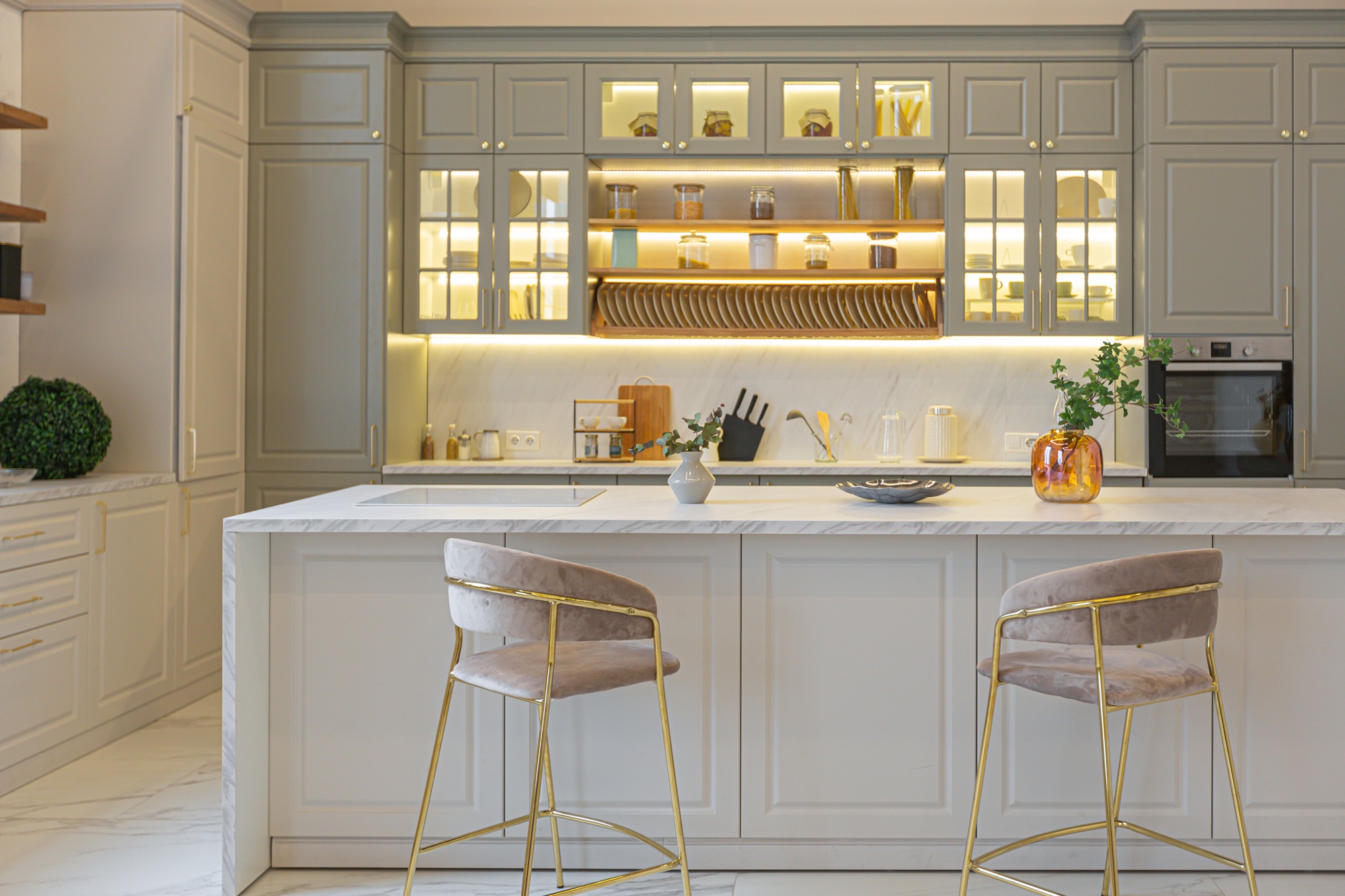 Shelving design in Kitchen