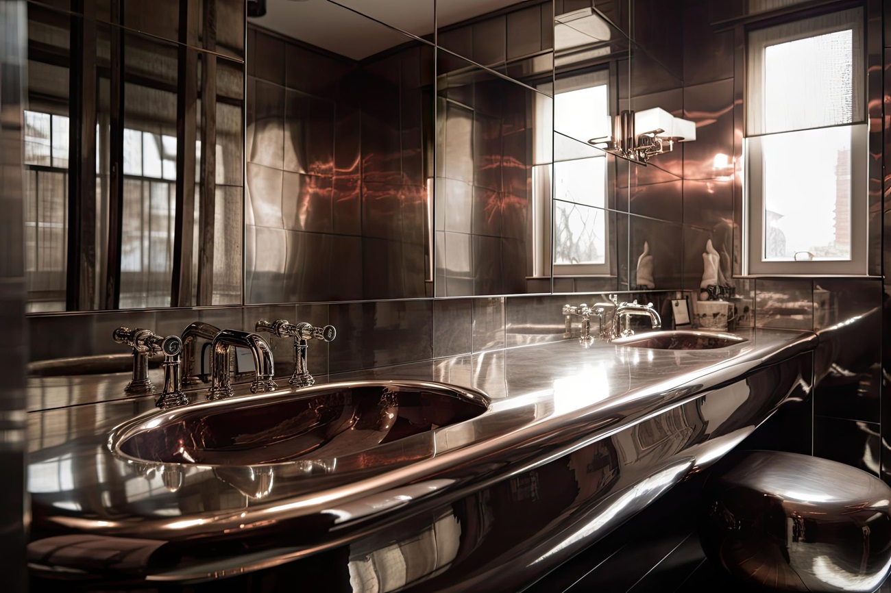 Stainless Steel Vanity Top