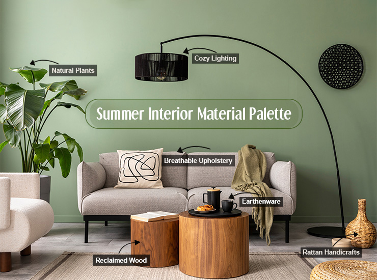 Summer Material Palette