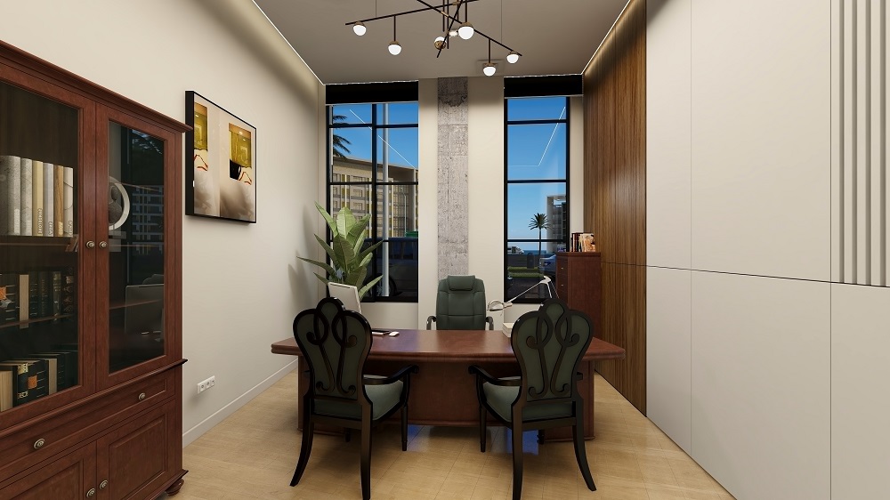 Track Light in Home Office