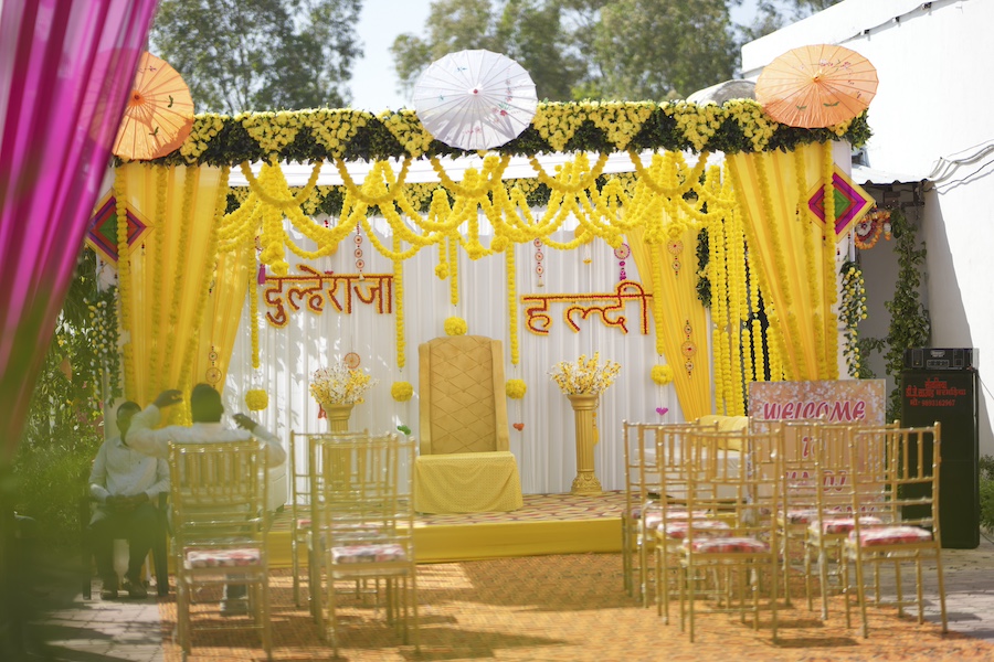 Wedding craft ideas for Haldi event