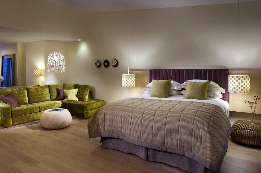 Spacious Bedroom consists of Rectangular Bed