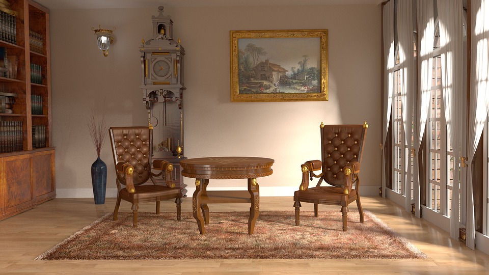 Vintage Style Wooden Chairs