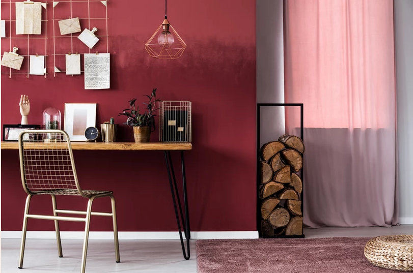 Wooden Study Desk