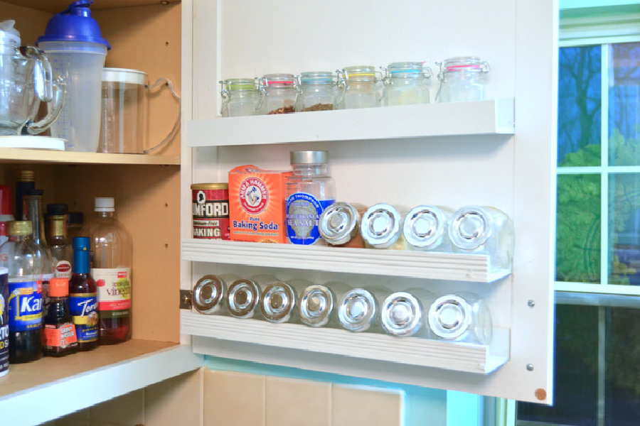 Cabinet Doors Space Saving Storage Ideas