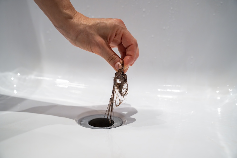 Clogged Bathtub