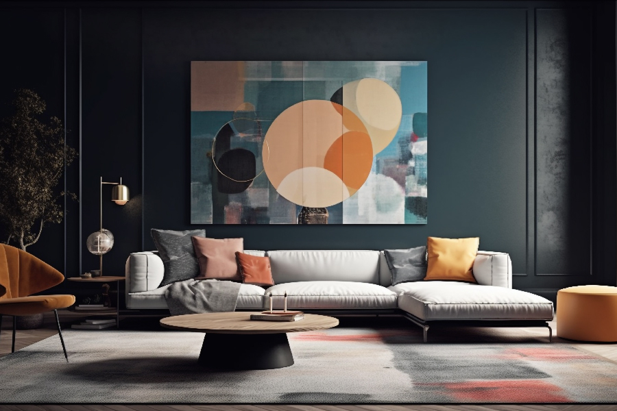Curved furniture for trending interior design