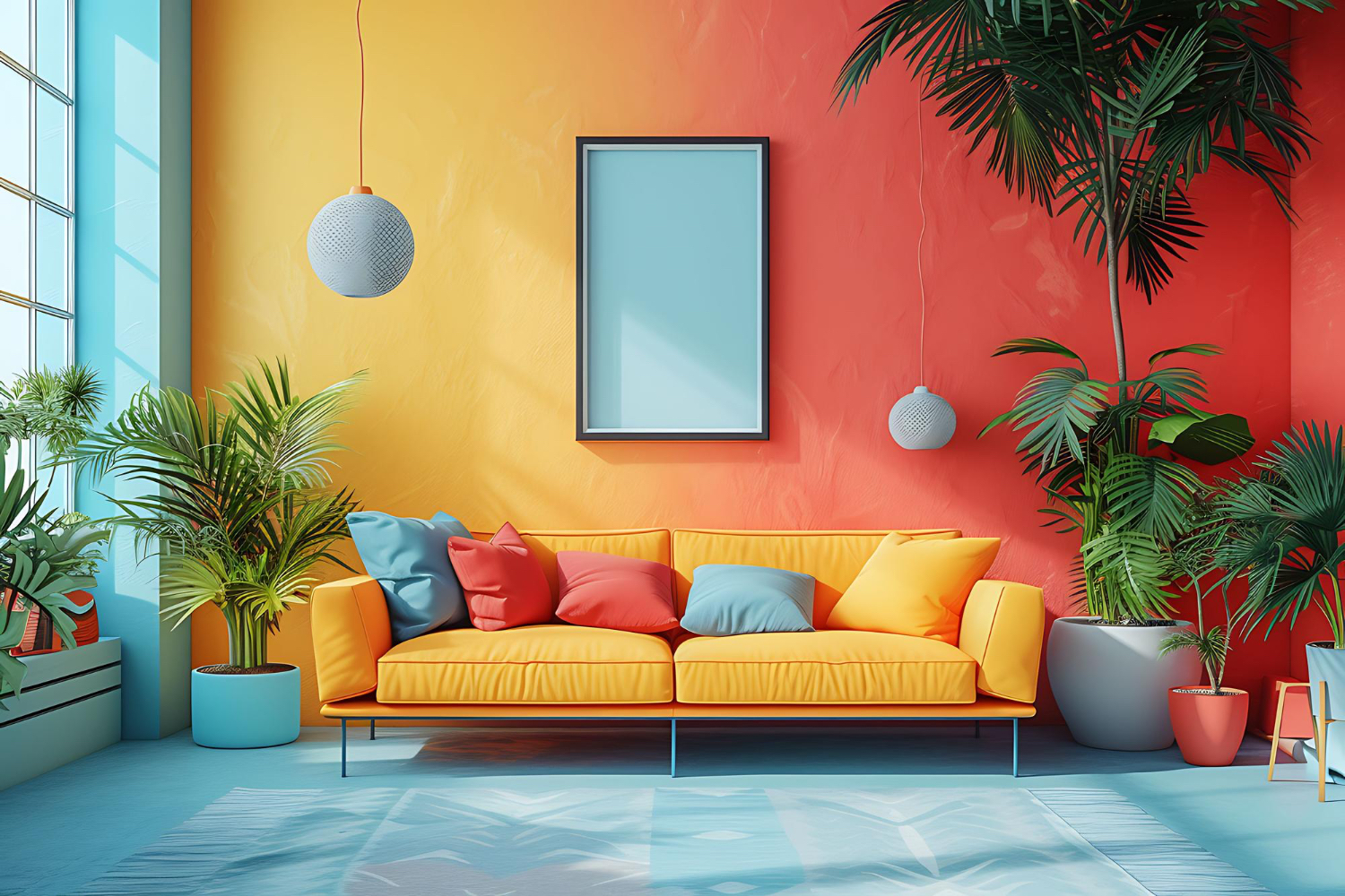 Element of Colour in Interior Design