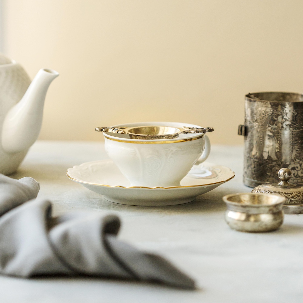 Gold Rim Kahwa Mugs