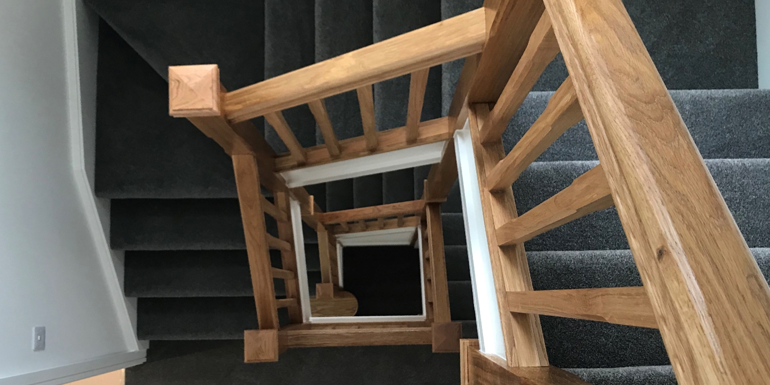 Open Newel Stairs