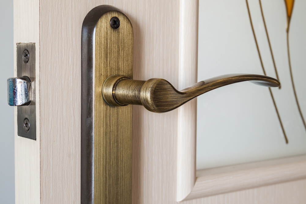 Satin Finish Door Handle