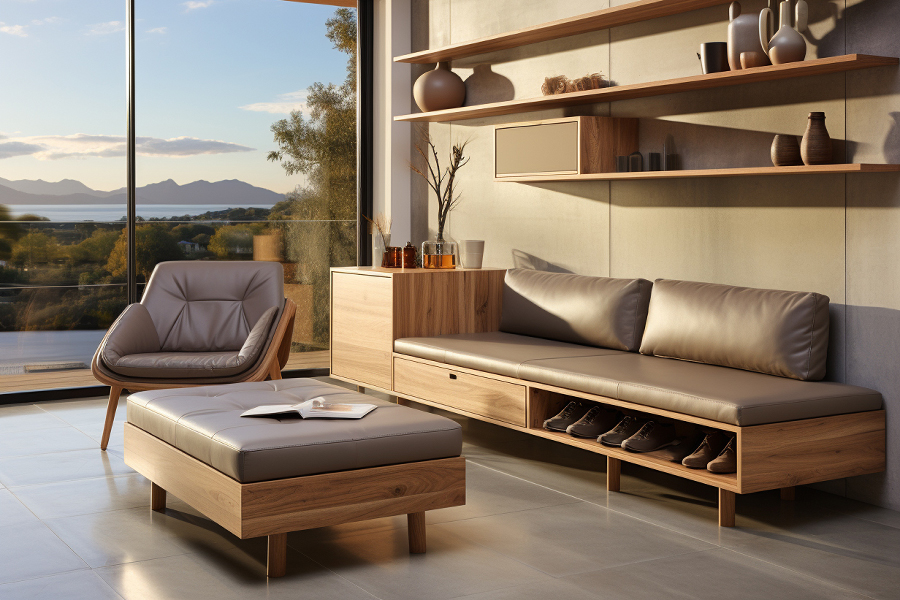 Space Saving Storage Solutions Under Sofa