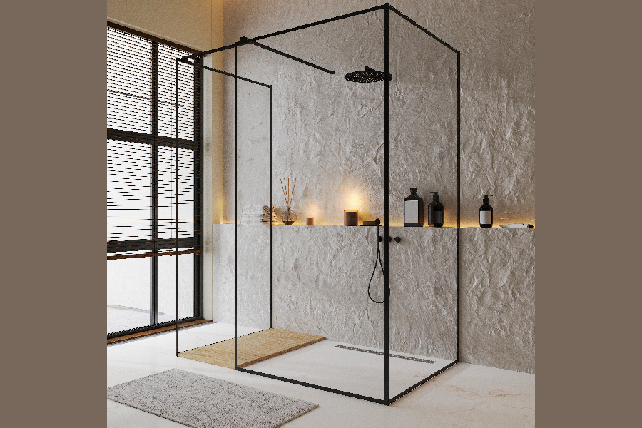 Contemporary Shower Cabin