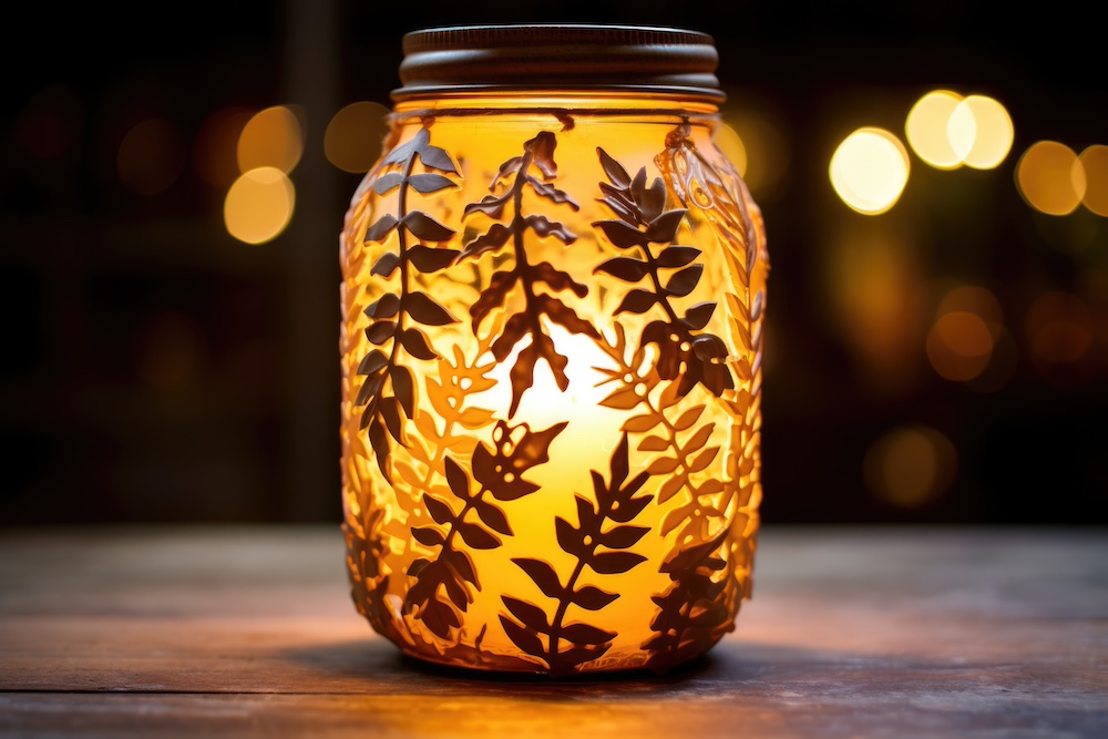 Glass Jar Lanterns
