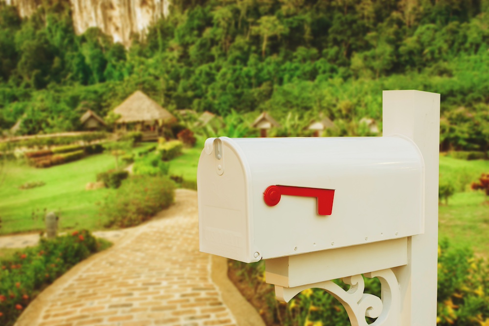 Post-mounted Mailboxes