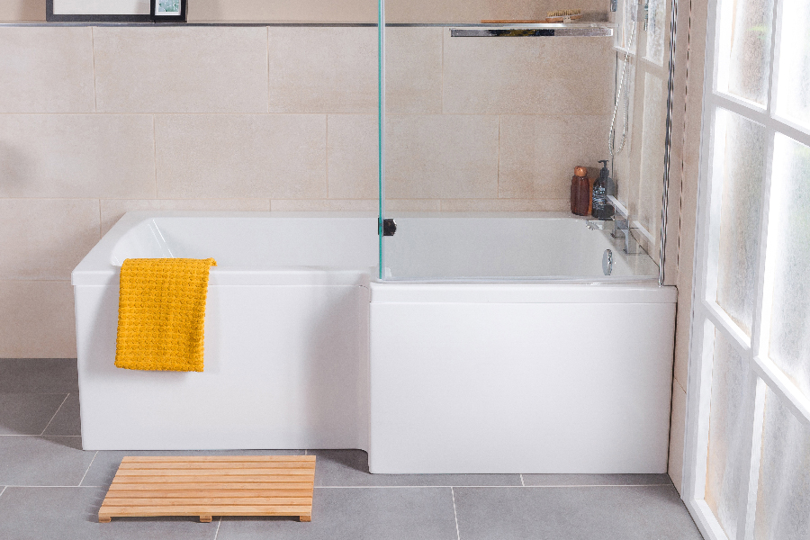 Shower Room Cum Bathtub