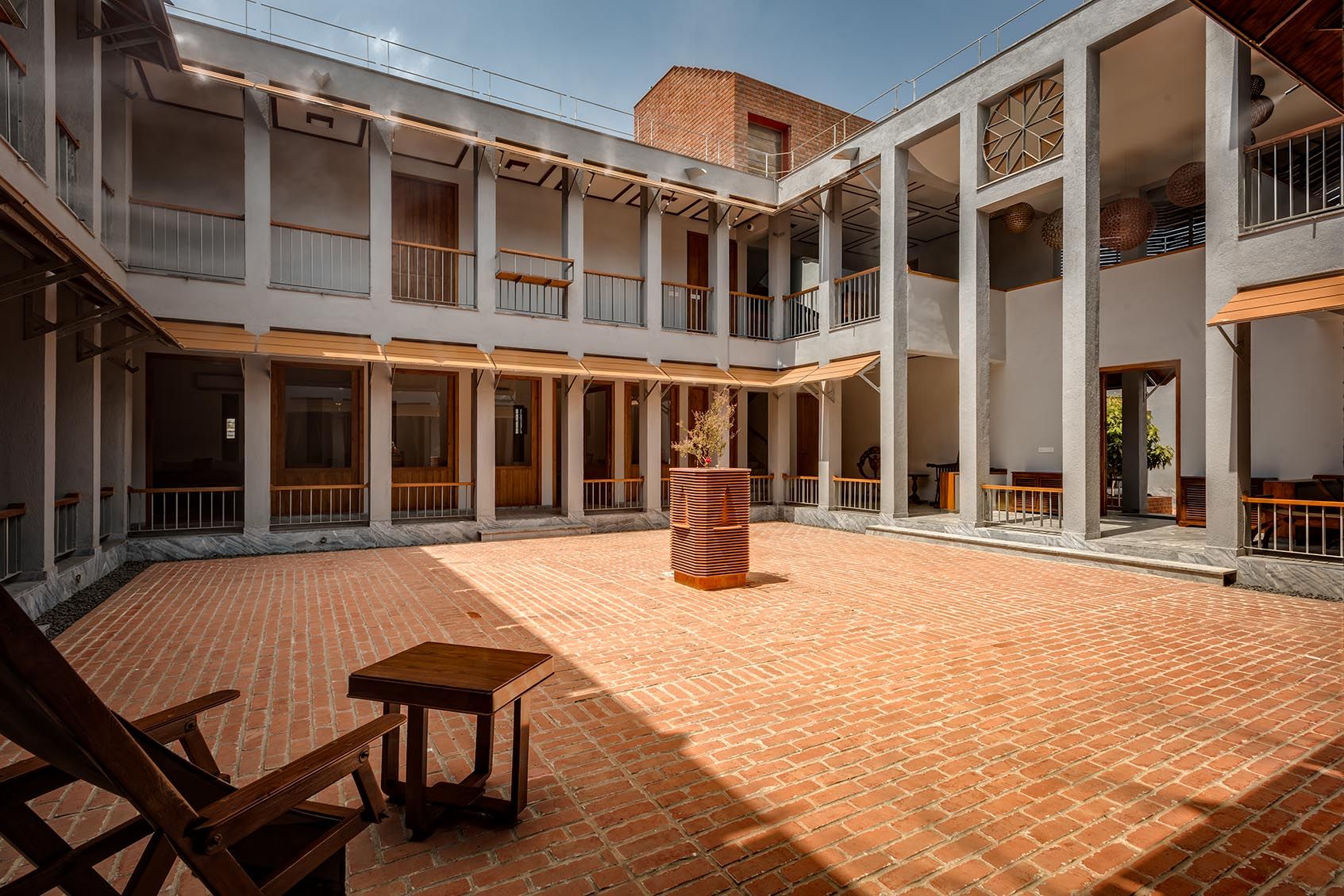 Courtyard Design in Wada