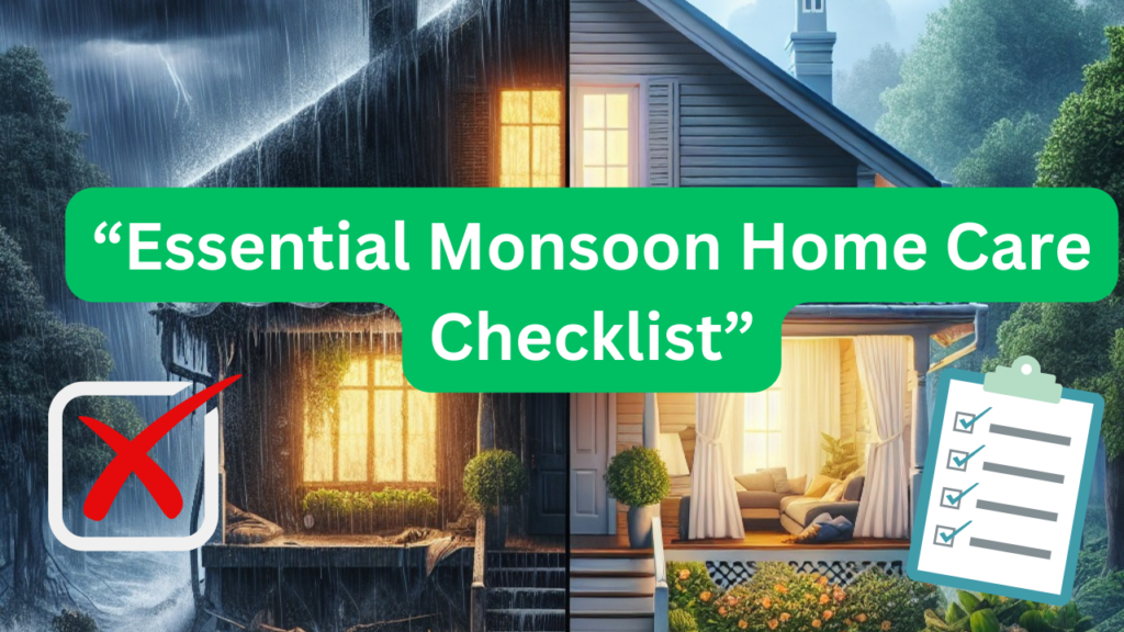 Essential Monsoon Home Care Checklist