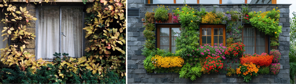 Green Shrubs for Bay Window Landscaping